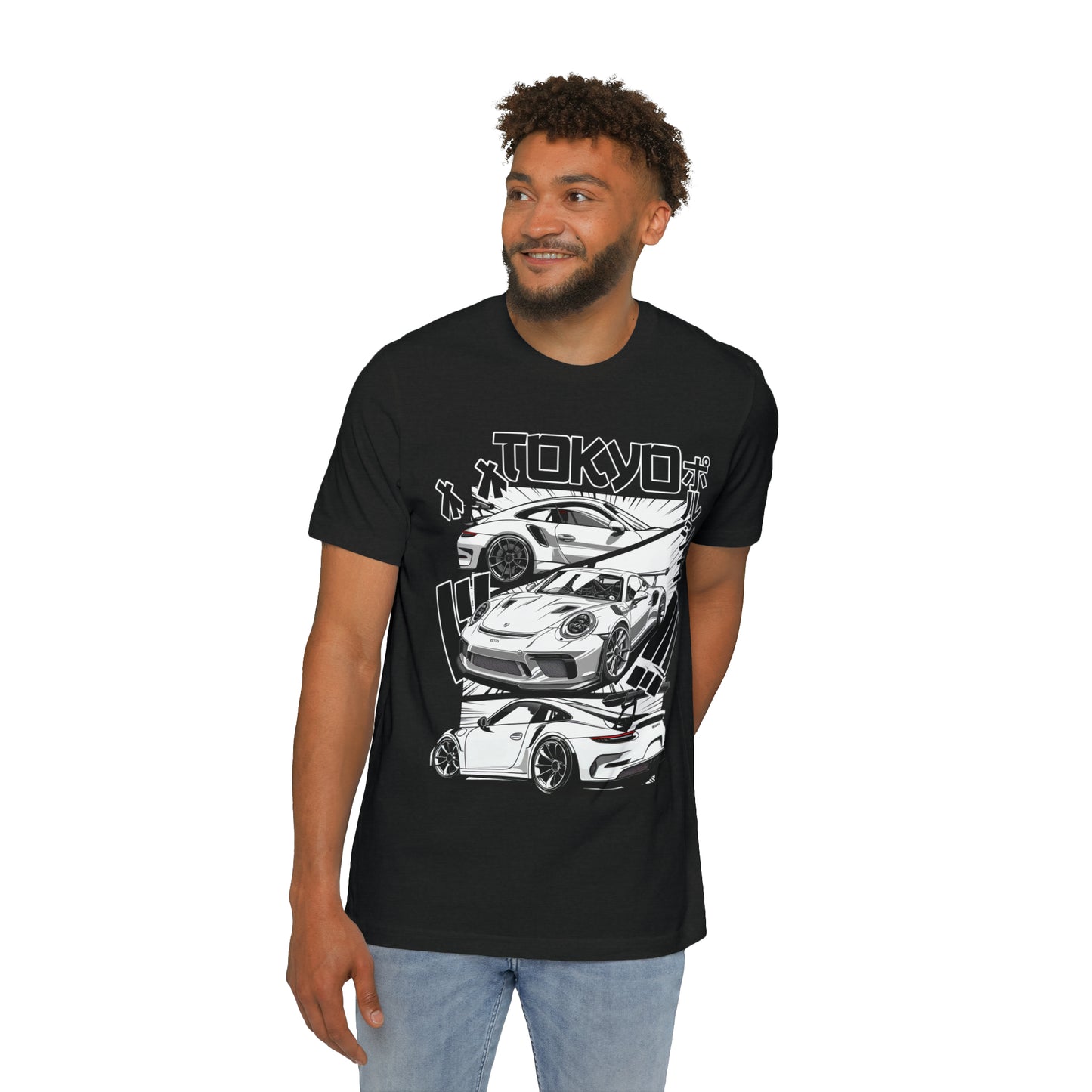 Porsche 911 GT3 RS  Short-Sleeve Jersey T-Shirt