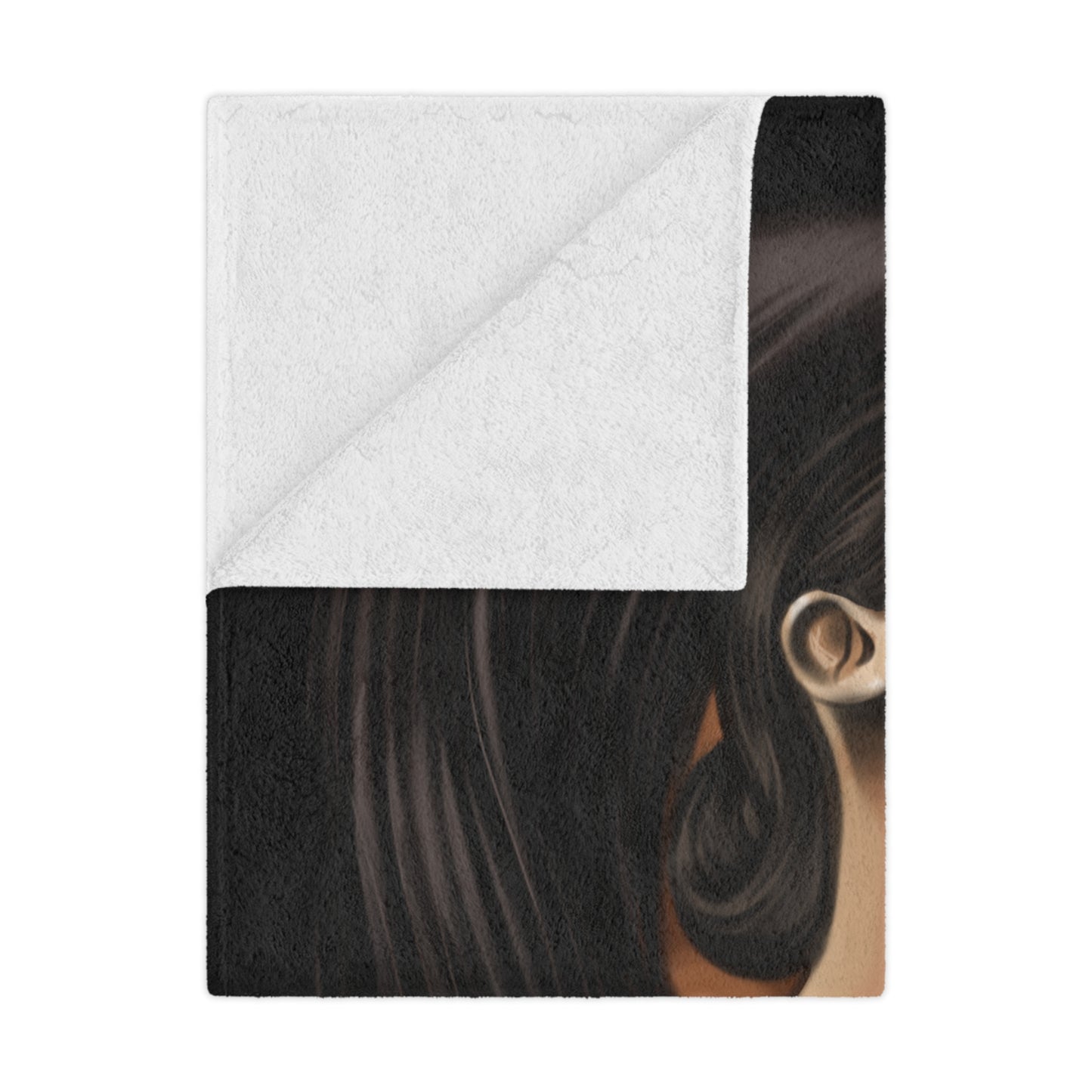 Dual Essence Portrait- Microfiber Blanket