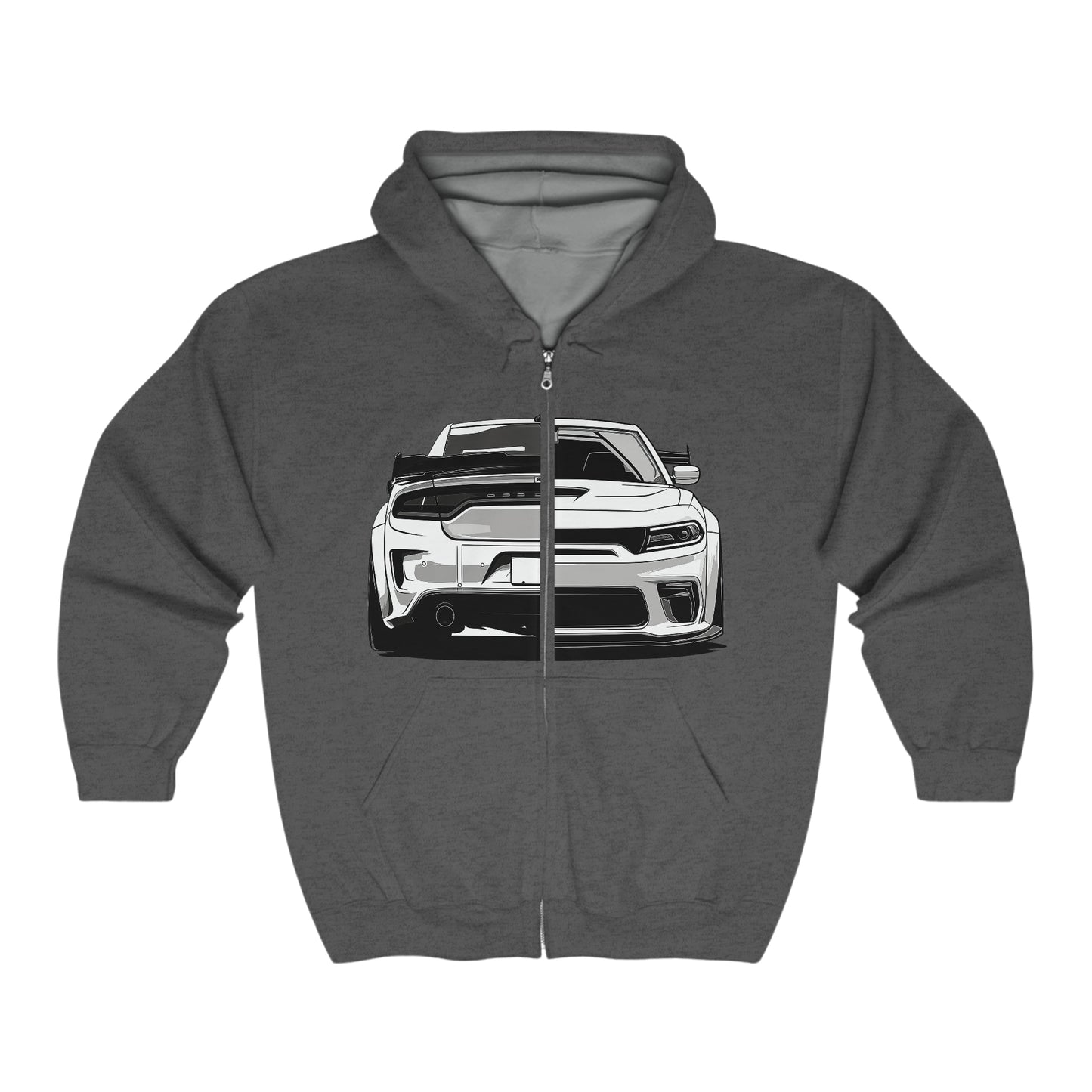Charger Hellcat Full Zip Hooded Sweatshirt