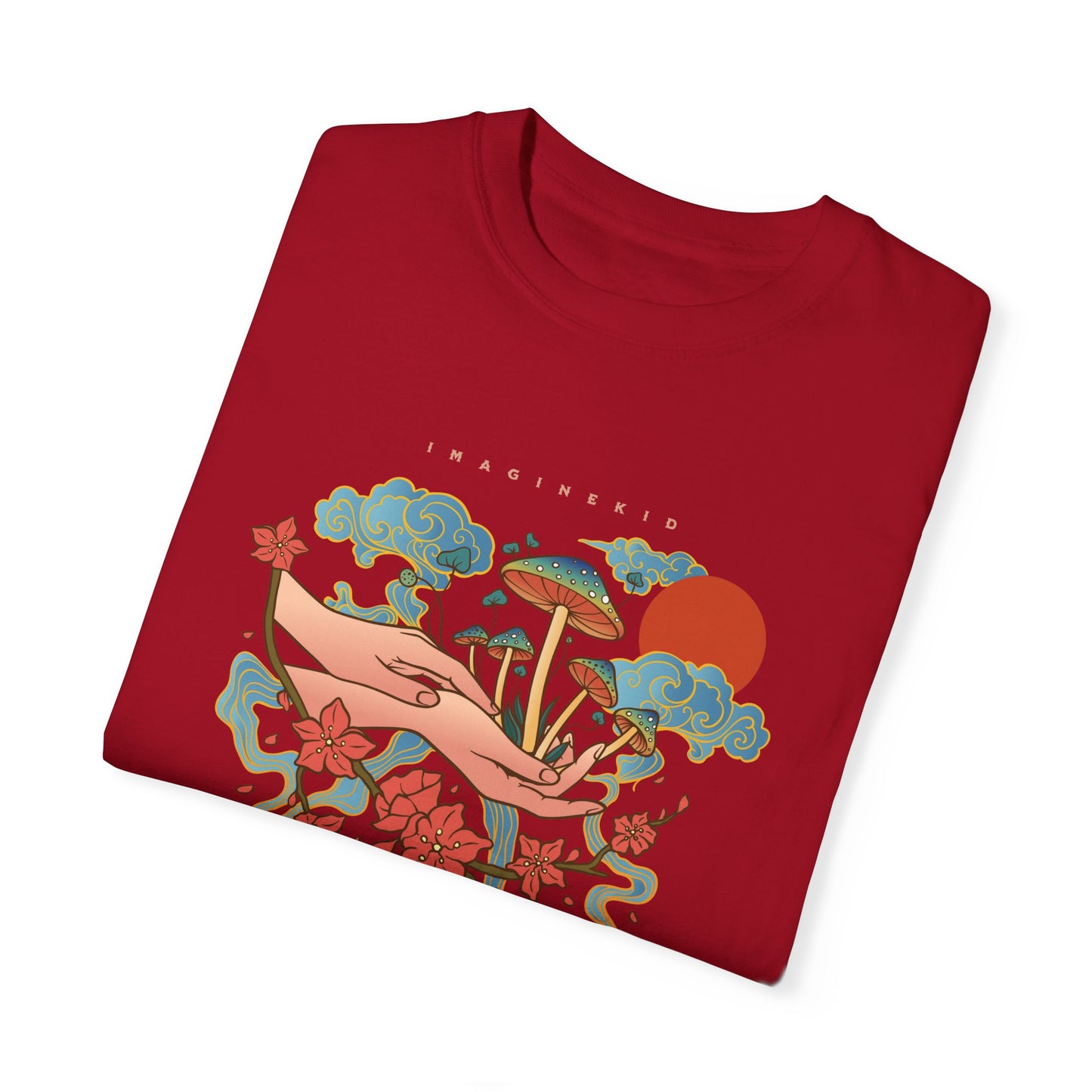 Fungi Love- Unisex Garment-Dyed T-shirt