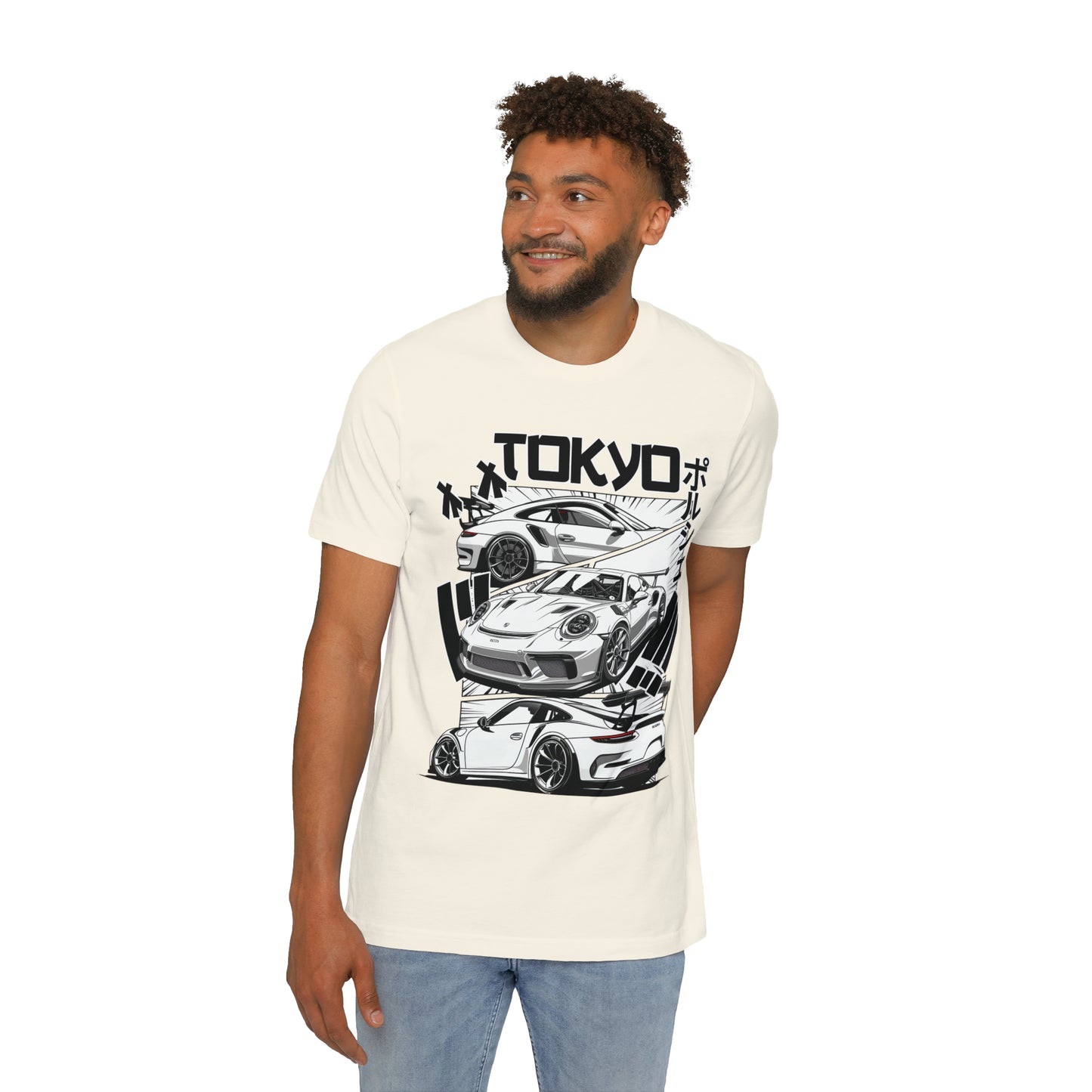 Porsche 911 GT3 RS  Short-Sleeve Jersey T-Shirt